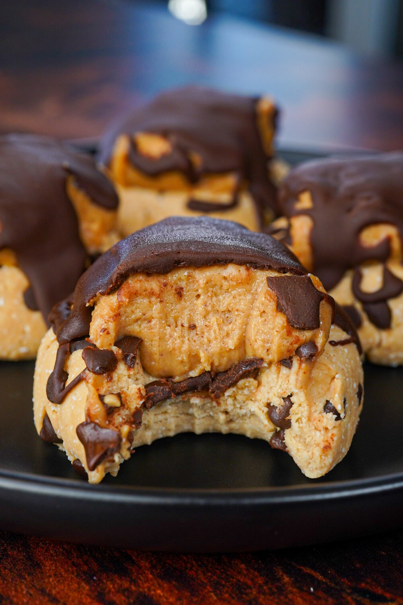 No Bake Protein Cookies